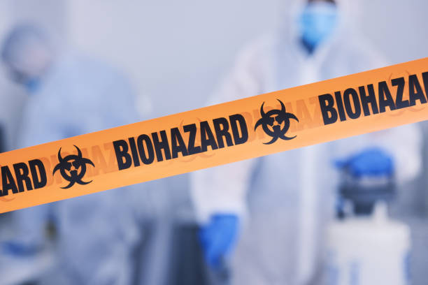 Professional Blood Cleanup technician working in Lolita, TX